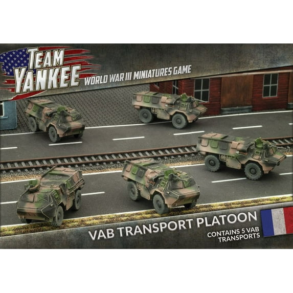 World War III Team Yankee: French VAB Transport Platoon