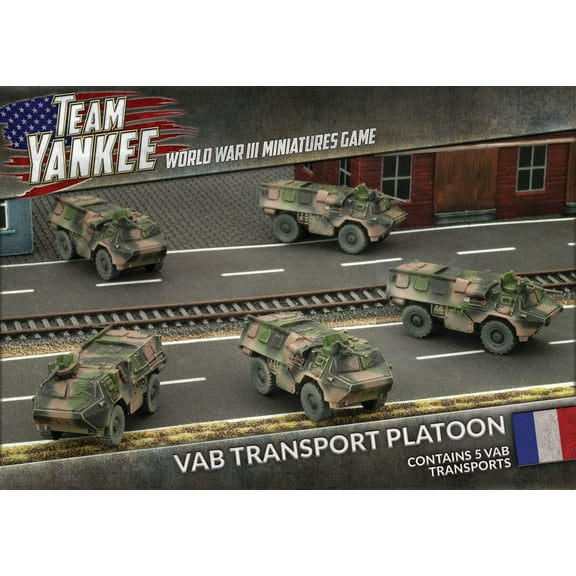 Battlefront Miniatures VAB Transport Platoon New