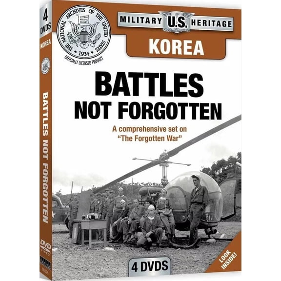 Battles Not Forgotten: Korea DVD