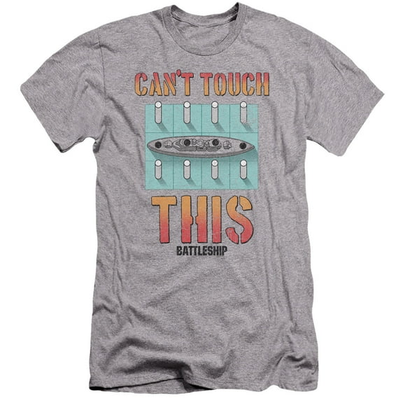 Battleship - Cant Touch This - Premium Slim Fit Short Sleeve Shirt - Small