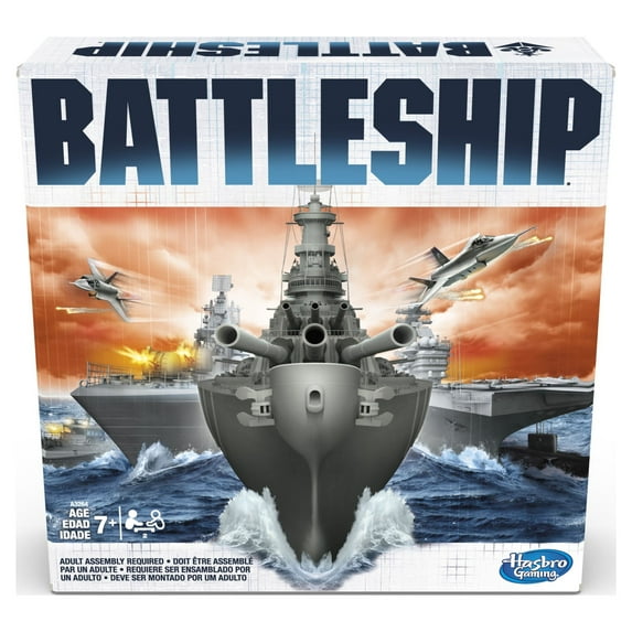 Battleship Classic Board Game Strategy Game Ages 7 and Up, For 2 Players