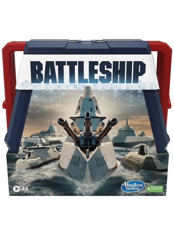 Battleship Classic Board Game, Strategy Game For Kids Ages 7 and Up, Fun Kids Game For 2 Players