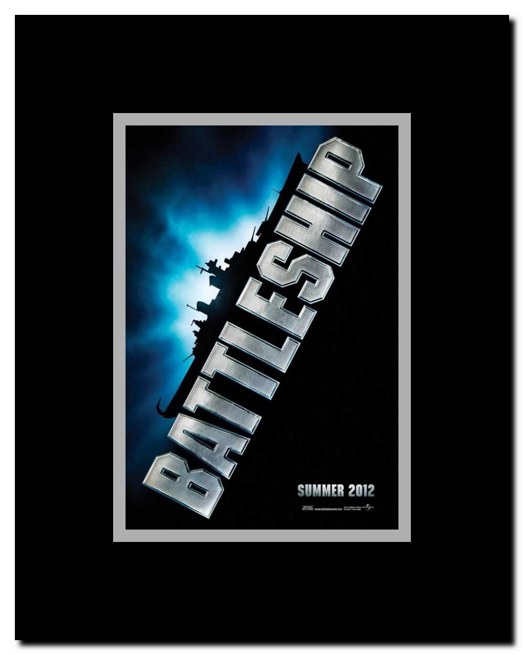 Battleship Framed Movie Poster