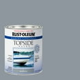 thumbnail image 1 of 4 Pack, Battleship Gray, Rust-Oleum Marine Gloss Topside Paint- 207005, Quart, 1 of 7