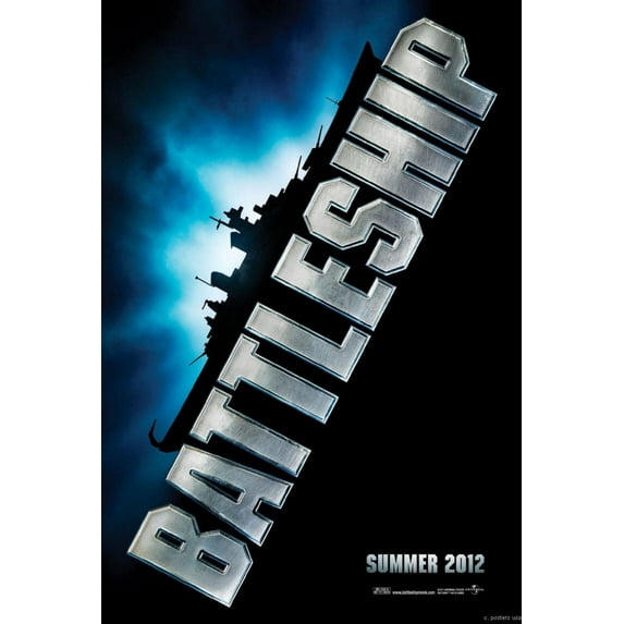 Battleship Movie poster Metal Sign 8inx 12in Metal Print 8x12 #578022 Square Adults Z Posters