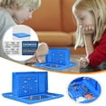 thumbnail image 1 of Battleship Sea Ship Naval Strategy | Plastic Logic Puzzle Game | Two Player Desktop Game | Blue | 18x14x9.5cm | Interactive Entertainment, 1 of 9