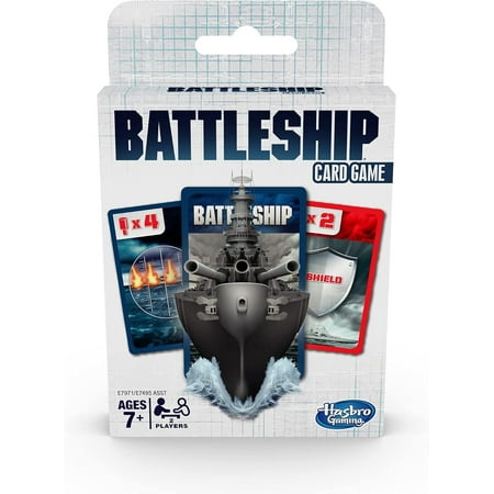 Battleship Strategy Family Card Game Ages 7 and Up