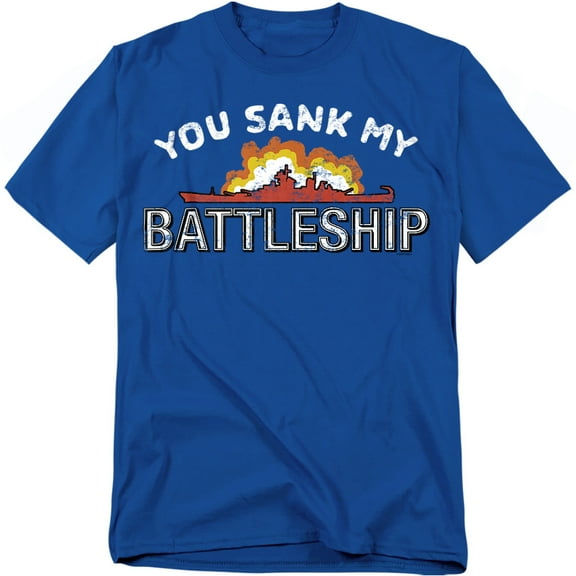 Battleship T-Shirt Sunk Unisex Graphic Tee For Men & Women