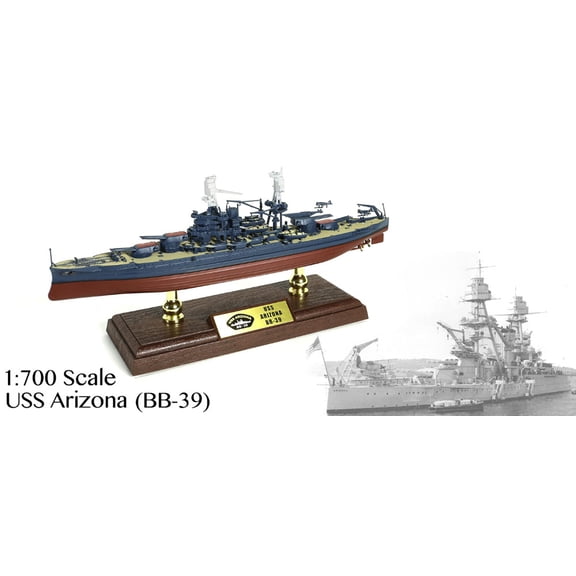 USS Arizona (BB-39) Pennsylvania-Class Battleship US Navy "Full Hull Edition" Series 1/700 Diecast Model by Forces of Valor