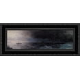 thumbnail image 1 of Battleship on a Stormy Sea 24x13 Black Ornate Wood Framed Canvas Art by Aivazovsky, Ivan Constantinovich, 1 of 2