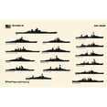 thumbnail image 1 of Battleships-Heavy Cruisers Poster Print by Navy Dept. Bureau of Aeronautics, 1 of 3