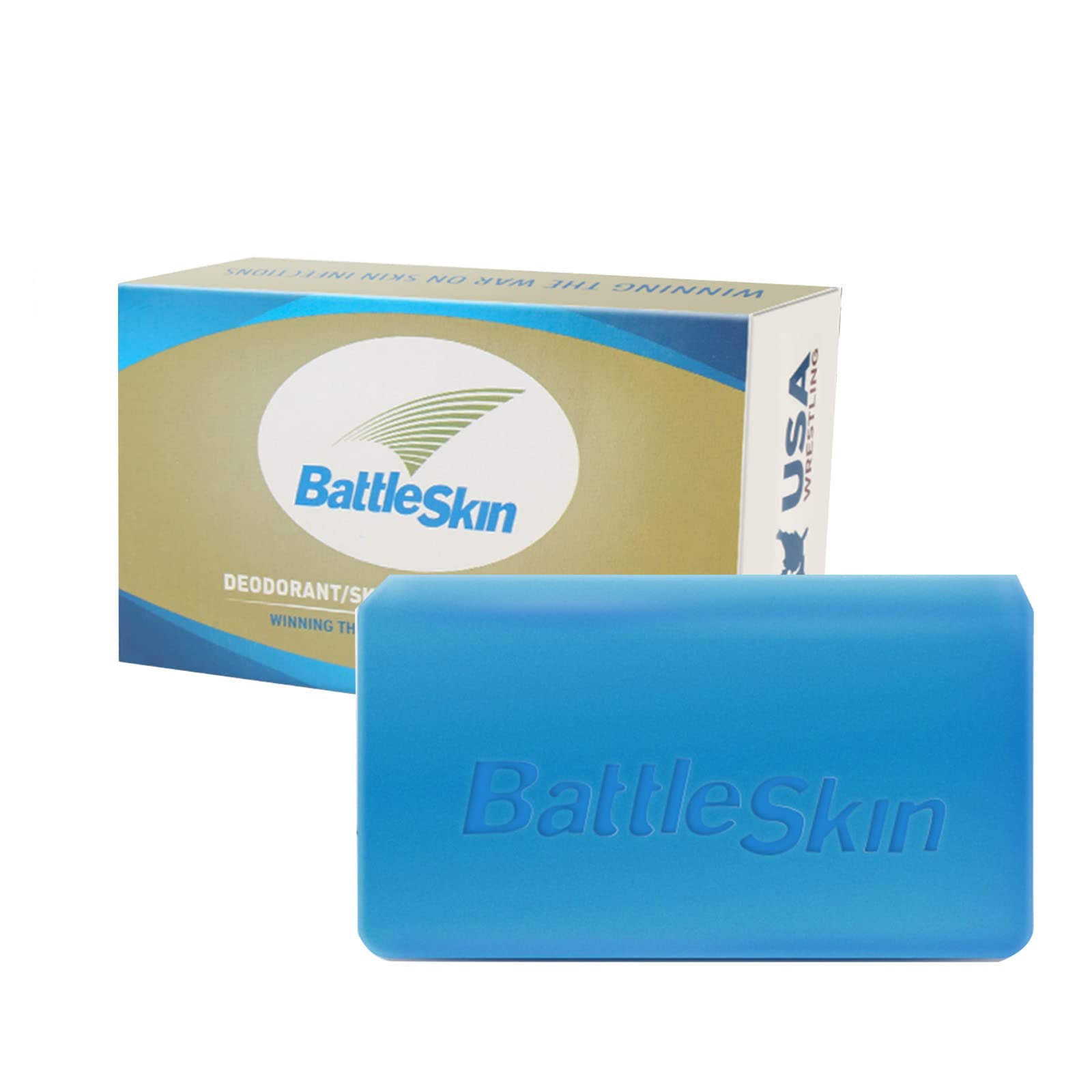 Battleskin Tea Tree Soap Bar, Antifungal Soap for Women/Men Help Yeast