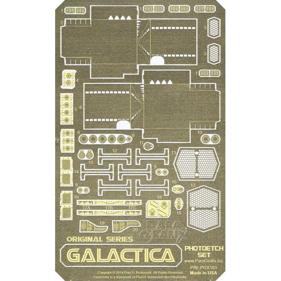 Battlestar Galactica (1978) Photoetch Set - PGX183