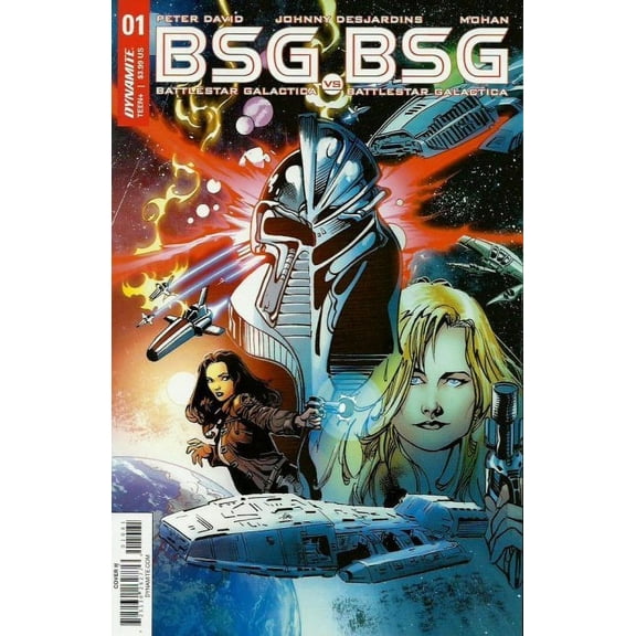 Battlestar Galactica: BSG vs. BSG #1H VF ; Dynamite Comic Book