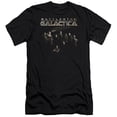 thumbnail image 1 of Battlestar Galactica - Battle Cast - Premium Slim Fit Short Sleeve Shirt - Large, 1 of 2