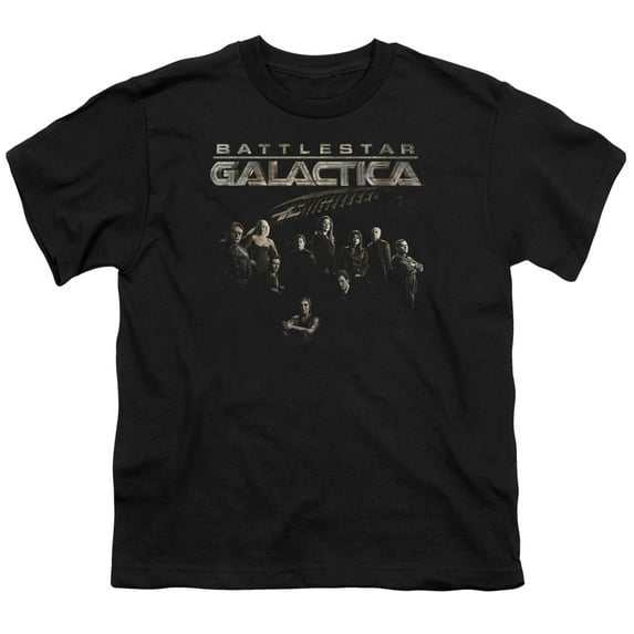 Battlestar Galactica - Battle Cast - Youth Short Sleeve Shirt - X-Large