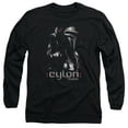 thumbnail image 1 of Battlestar Galactica Centurions Long Sleeve Adult 18/1 T-Shirt  Black, 1 of 1