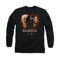thumbnail image 1 of Battlestar Galactica Created By Man Long Sleeve Adult 18/1 T-Shirt Black, 1 of 1