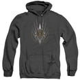 thumbnail image 1 of Battlestar Galactica Crest Of Ships Adult Heather Hoodie Sweatshirt Black, 1 of 1