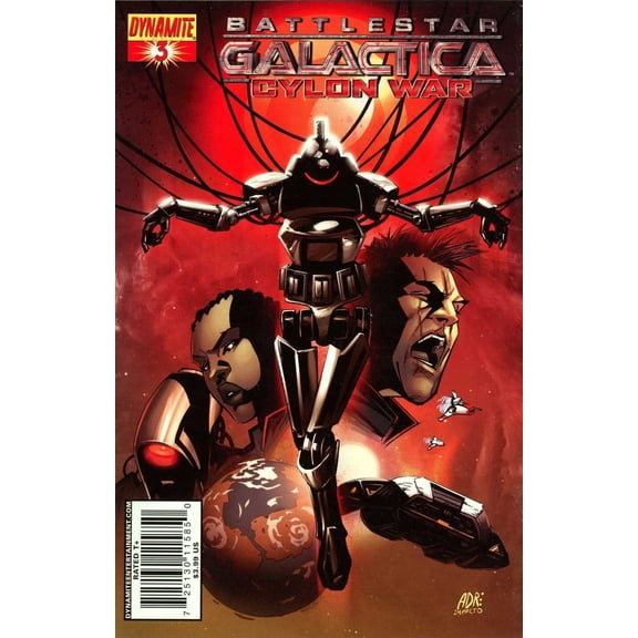 Battlestar Galactica: Cylon War #3B VF ; Dynamite Comic Book