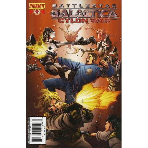 Battlestar Galactica: Cylon War #4A VF ; Dynamite Comic Book