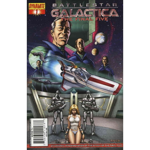 Battlestar Galactica: Final Five #1A VF ; Dynamite Comic Book