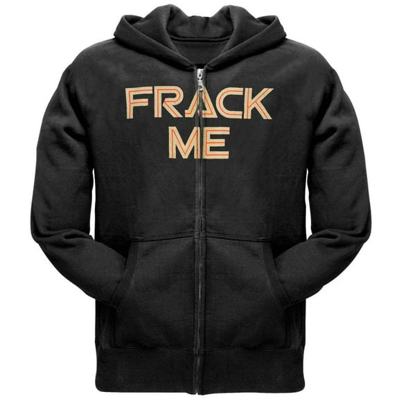Battlestar Galactica - Frack Me Zip Hoodie - X-Large