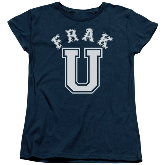 Battlestar Galactica Frak U S/S Women's T-Shirt Navy