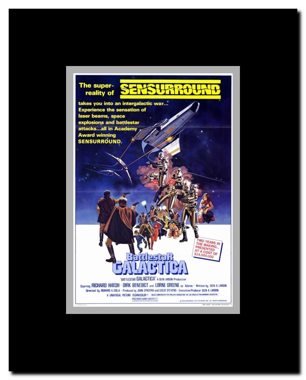 Battlestar Galactica Framed Movie Poster