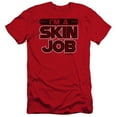 thumbnail image 1 of Battlestar Galactica Im A Skin Job Premium Canvas T-Shirt Adult Slim Fit 30/1-Red, 1 of 1