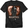 thumbnail image 1 of Battlestar Galactica Men's  Created By Man T-shirt Black, 1 of 7