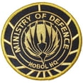 thumbnail image 1 of Battlestar Galactica Ministry of Defense Kobol HQ Logo Patch, 1 of 1