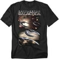 thumbnail image 1 of Battlestar Galactica (New) T-Shirt When Cylons Attack Unisex Graphic Tee For Men & Women, 1 of 7