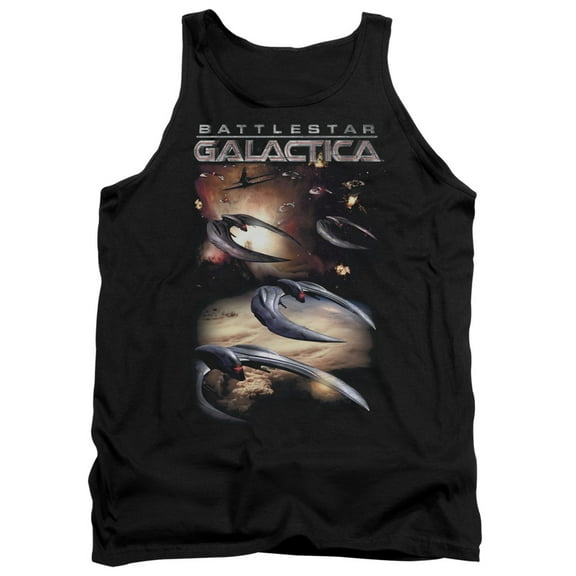 Battlestar Galactica (New) - When Cylons Attack - Tank Top - Medium