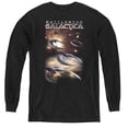 thumbnail image 1 of Battlestar Galactica (New) - When Cylons Attack - Youth Long Sleeve Shirt - X-Large, 1 of 2