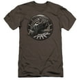 thumbnail image 1 of Battlestar Galactica Raptor Squadron Premium Canvas T-Shirt Adult Slim Fit 30/1-Charcoal, 1 of 1