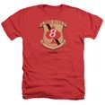 thumbnail image 1 of Battlestar Galactica & Red Aces Badge-Adult Heather T-Shirt, Red - 2X, 1 of 1