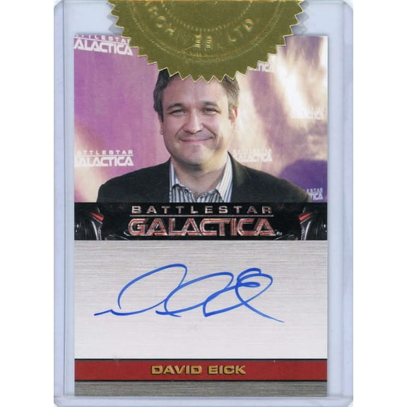 Battlestar Galactica Season 4 David Eick Autographed Trading Card (Executive Producer) (Rittenhouse)