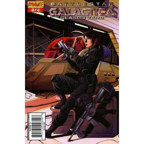 Battlestar Galactica Season Zero #12A VF ; Dynamite Comic Book