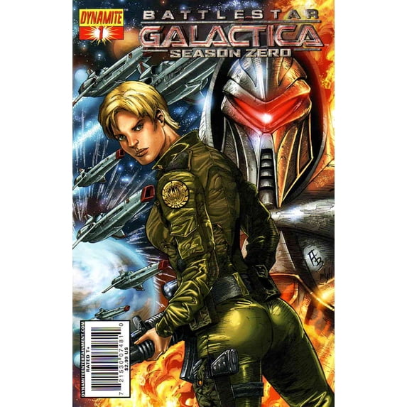 Battlestar Galactica Season Zero #1B VF ; Dynamite Comic Book