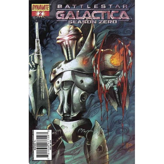 Battlestar Galactica Season Zero #2B VF ; Dynamite Comic Book