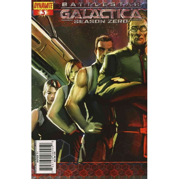 Battlestar Galactica Season Zero #3A VF ; Dynamite Comic Book