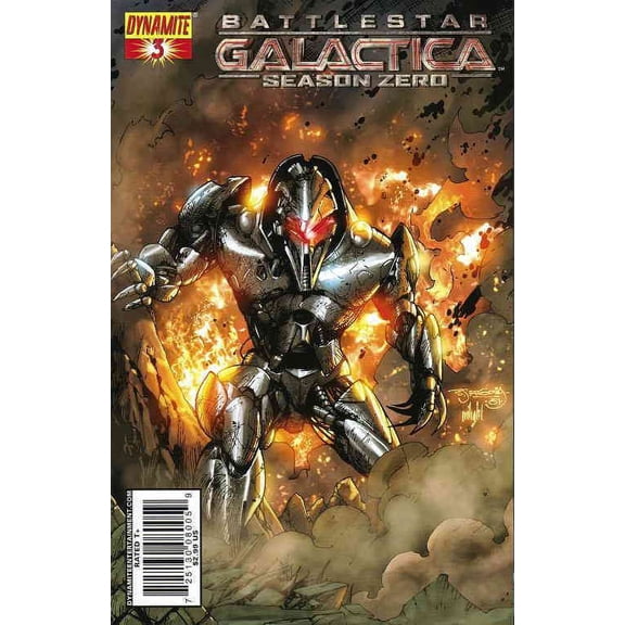 Battlestar Galactica Season Zero #3C VF ; Dynamite Comic Book