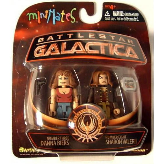 Battlestar Galactica Series3 Minimates D'Anna Biers & Sharon Valerii