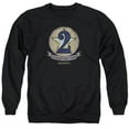 thumbnail image 1 of Battlestar Galactica Strike Fighters Badge Adult Crewneck Sweatshirt Black, 1 of 1