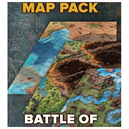 Battletech: Battle of Tukayyid: Map Pack - Board Game Maps By Catalyst Game Labs