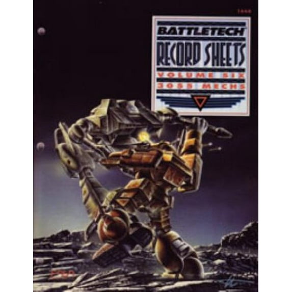 Pre-Owned Battletech Record Sheets Volume Six: 3055 Mechs #1668 Paperback