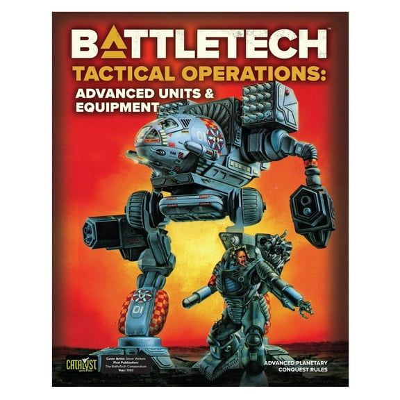 Battletech Tactical Operations Advanced Catalyst Game Labs 35003VBCAT