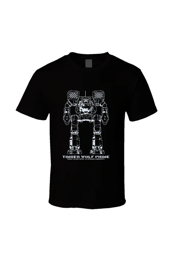 Battletech Timber Wolf Prime Mad Cat T Shirt