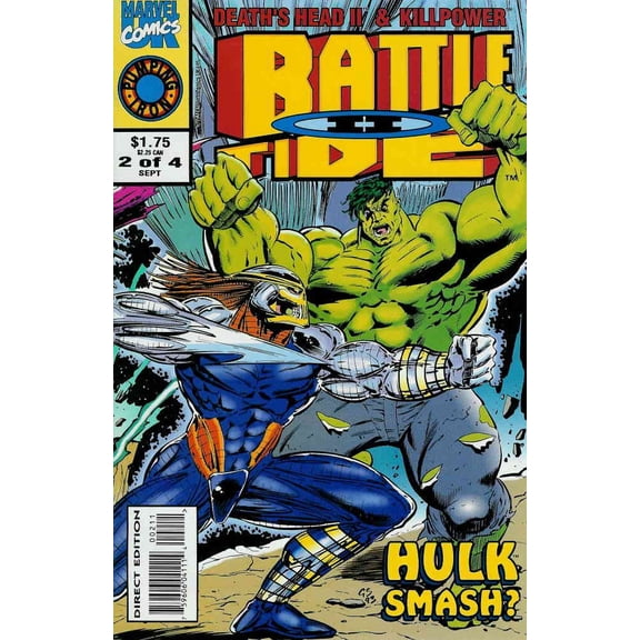 Battletide II #2 VF ; Marvel UK Comic Book